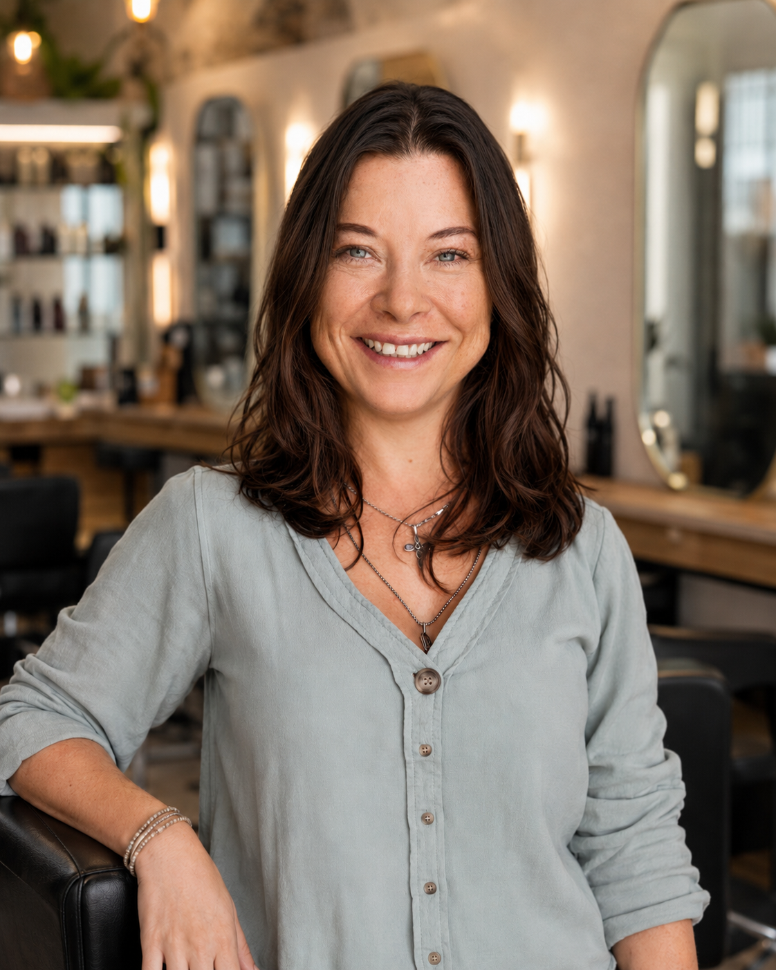 Cas, the stylist behind Casy Hair