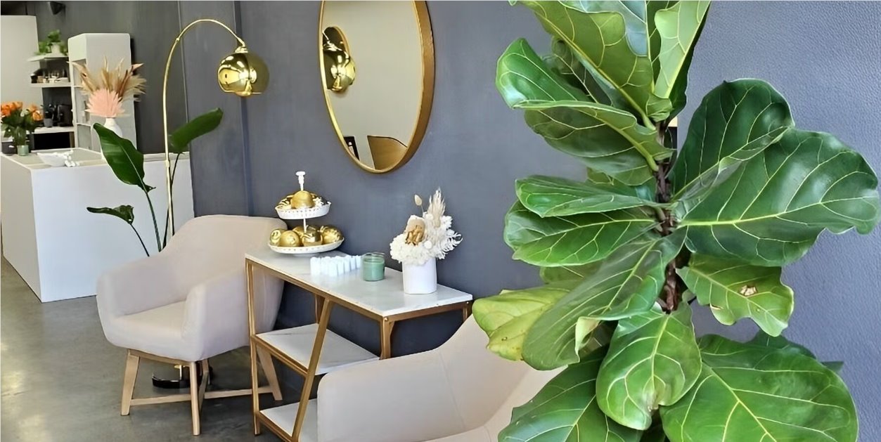 The welcoming reception area at Casy Hair Richmond